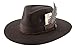 Bullhide Brittoli by Montecarlo Hats Unconditional, Chocolate (Medium)