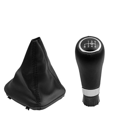 Qwqaab 8Mm Manual Gear Knob Manual 6 Speed Gear Shift Knob Chrome Abs For Benz For W203 S203 Cl203 W209 W204 C204 W207 A207 W212(8Mm)