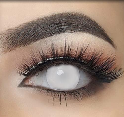 Colored Contact Storage Organizer Case Beautiful Favor Halloween White