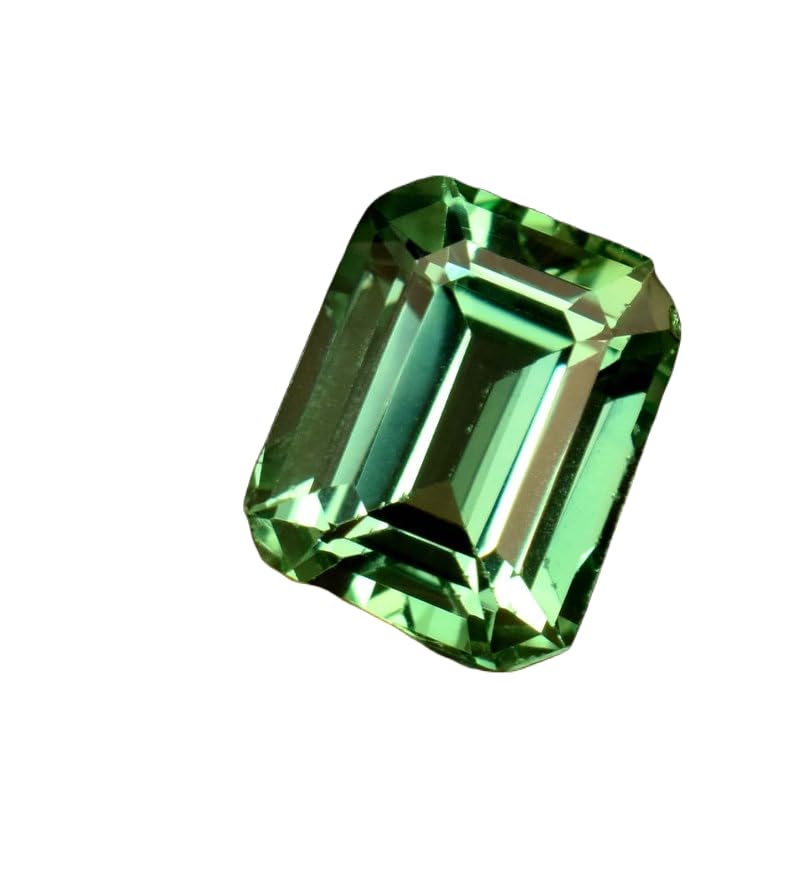 Saphir vert naturel 11x8x6mm pour remplacer une pierre perdue ou réussir vos bijoux faits main