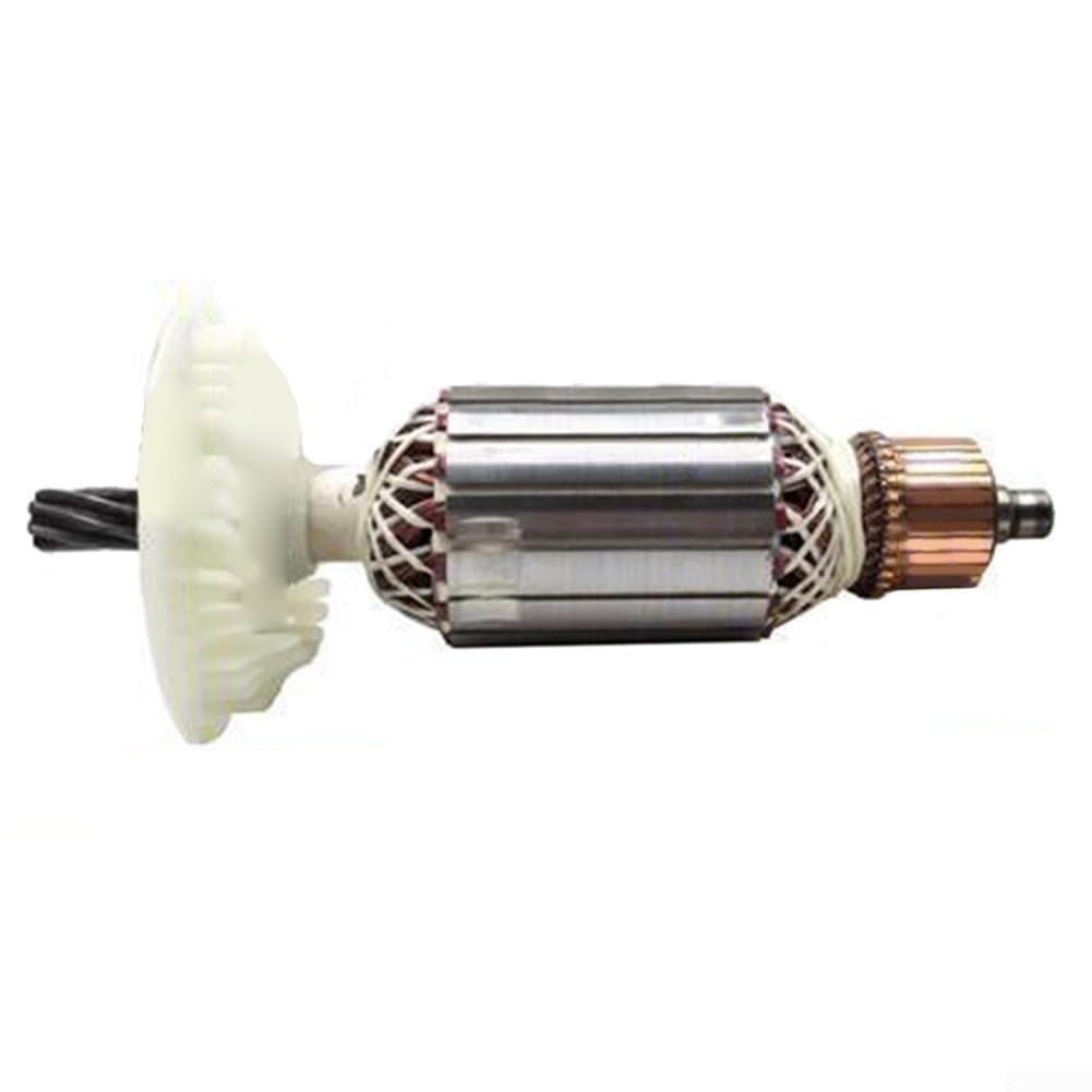 Metallo d'argento per trapano 260 Macchina di perforazione ad acqua 7 denti Statore Parte motore Accessorio per utensili elettrici Componente di ricambio 234x102mm