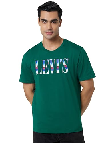 Image of Levi's Men's Solid Oversized Fit T-Shirt