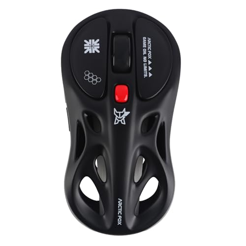 Image of Arctic Fox Alien-X Gaming Wireless Mouse, Tri-Mode (2.4G /Bluetooth /Wired), 4800 DPI, 1000Hz Ergonomic Hollow RGB Rechargeable Type-C for Mac /Laptop /iPad /Office (Black)