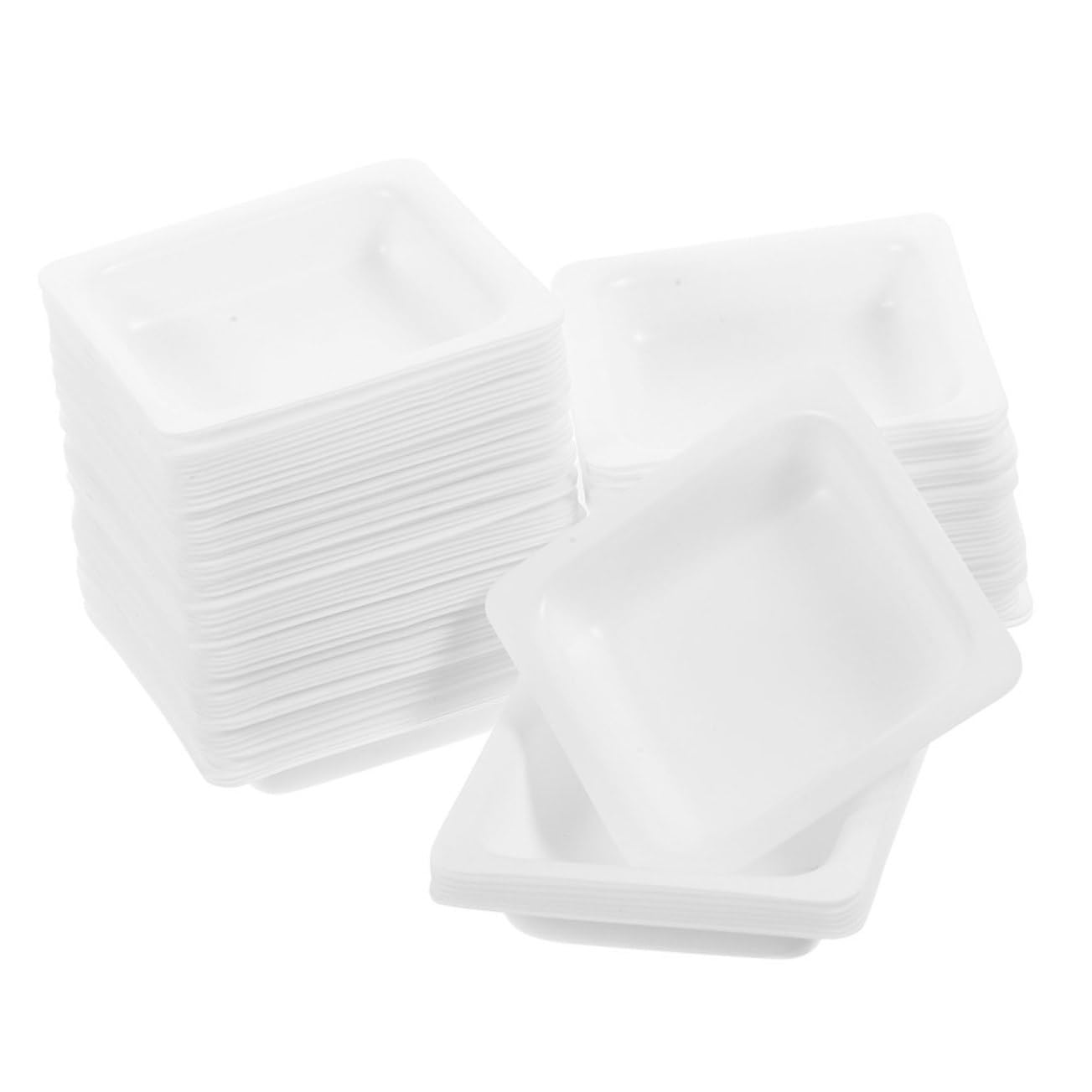 ULTECHNOVO 250pezzi Di Pesatura Per Laboratorio Vassoi Per Pesatura Di Polveri Facili Da Pulire e Resistenti Versatili Per Uso Domestico e Professionale