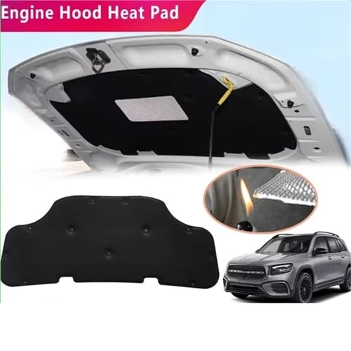Insonorisation capot Mercedes GLB X247 isolation thermique coton - 4