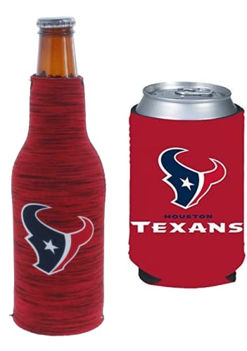 Football Can & Bottle Holder Insulator Beverage Huggie Cooler (Ho...