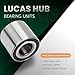 LUCAS LWB962268 Rear Wheel Hub Bearing 2012-2019 for Nissan Versa, 2014-2019 for Nissan Versa Note, w/o ABS 511042