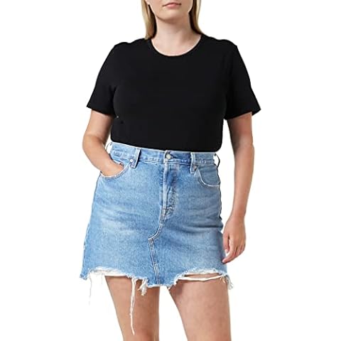 Levi's High Rise Decon Boyfriend Skirt Cover