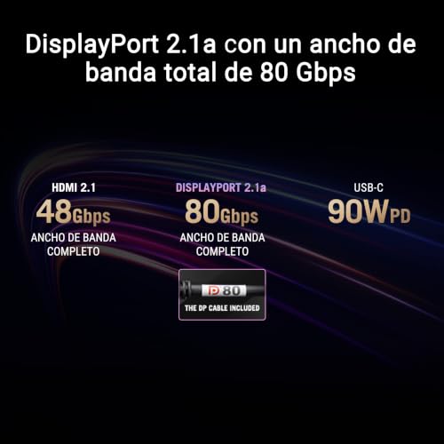 ASUS ROG SWIFT OLED PG34WCDN, Monitor Gaming da 34" 4K QD-OLED, Nero - 9