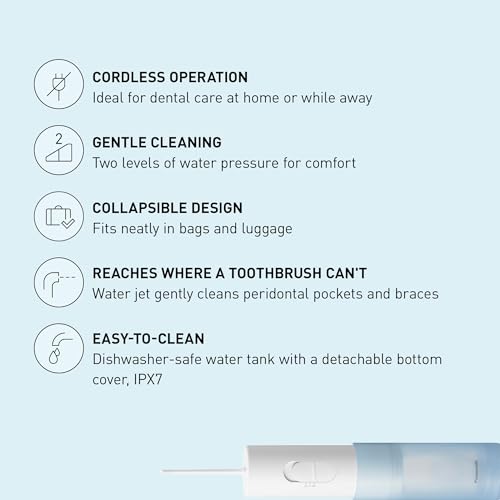 Panasonic EW-DJ11-A Water Flosser For Travel, Cordless Portable Oral Irrigator thumb #1