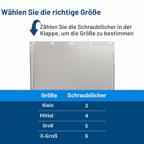 PetSafe Ersatzklappe für Staywell 640 Large, 10 1/8 'x 15 3/4', PAC11-11039, getöntes Vinyl, magnetisch