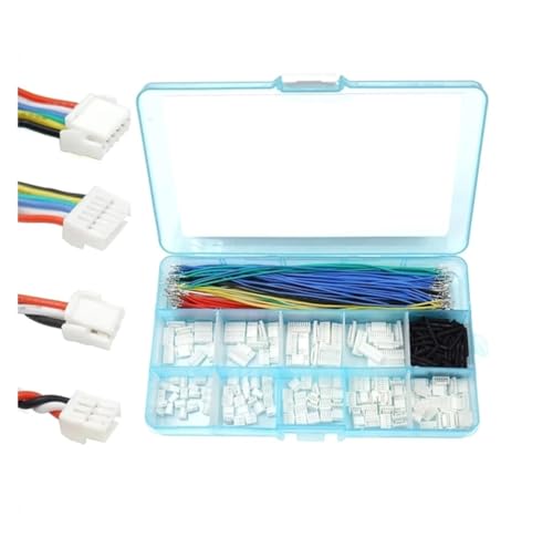 Kit connecteur 2.54 mm avec câble pré-serti et adaptateur mâle femelle multi-broche