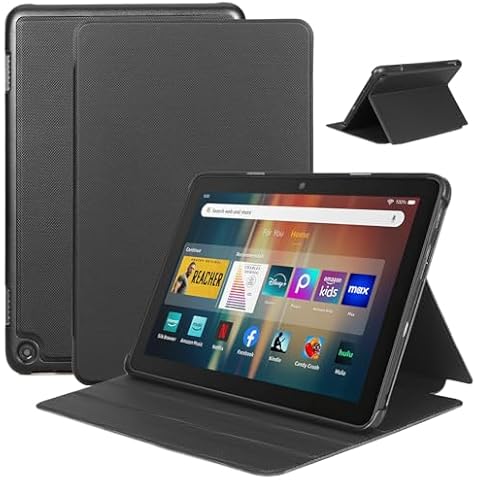 DJ&RPPQ Slim Soft TPU Case for Fire HD 8 Cover