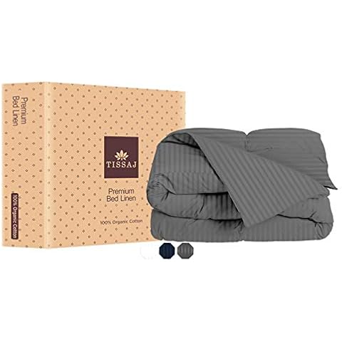 Organic Cotton Duvet Cover King - Tissaj Cover