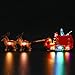 Lightailing Led Light for Lego 40499 Santa's Sleigh Building Blocks Model - NOT Included The Model Set