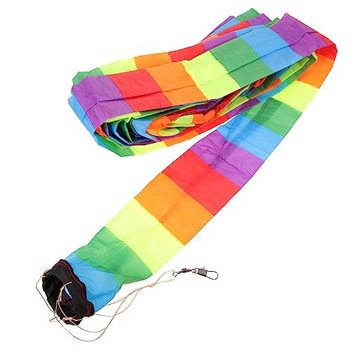 FOYTOKI Kite Tail Accessories Kite Tail Tube Outdoor Streamer Lights Durable and Flexible for Boys and Girls