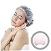 minkissy 100pcs Mesh Disposable Hair Nets Non-Woven Head Covers for Food Industry Breathable and Stylish