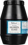 Roland Foods Sliced Kalamata Olives From Greece, Specialty Imported Food, 4.4 Pound, Pack of 1
