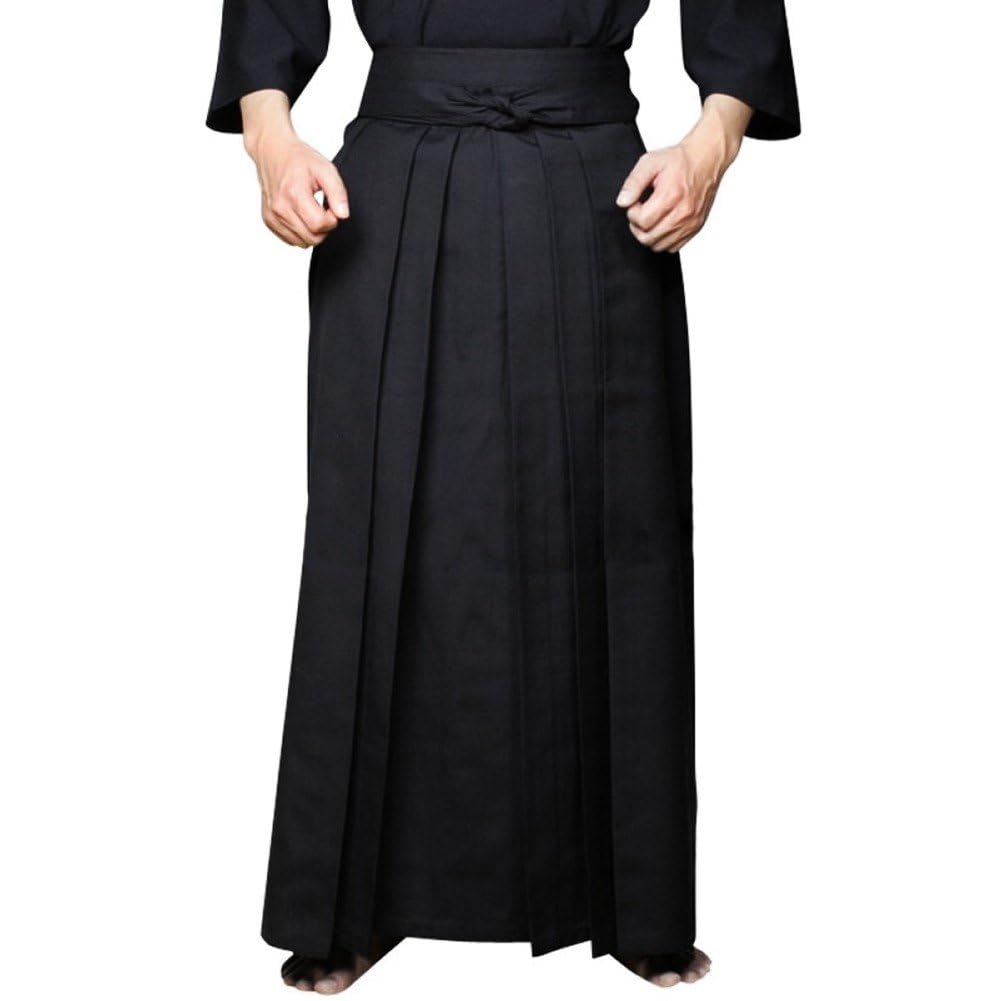 Pantalones De Kendo Hakama, Ropa Deportiva De Artes Marciales Tradicionales Japonesas, Uniforme De Aikido Hapkido Hakama para Hombres Y Mujeres, 1 Unidad