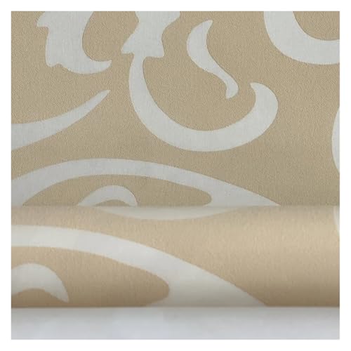 Papier peint textile beige 9.5mx53cm pour salon et chambre - 5