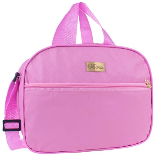 Bolsa Maternidade Bebê Pequena Para Passeio Luxo (Rosa Bebê)