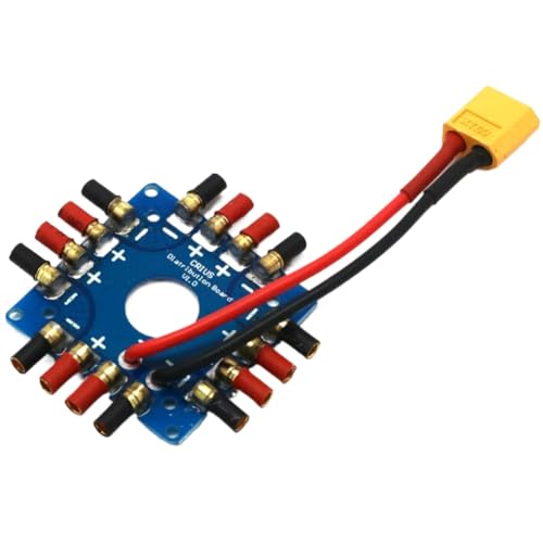 ESC �z�d��ڑ���͂񂾕t�� T XT60 �v���O�� 3.5mm �o�i�i�e�ۃR�l�N�^�AQuadcopter Multicopter FPV �ƌ݊�������(XT60 Bananer)