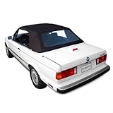 Sierra Auto Tops & Seats Convertible Top for 1987-1993 BMW 3 Series - Brown, Stayfast Canvas - Convertible Top Replacement with Plastic Window - BMW E30 Convertible Top, Complete Soft Top