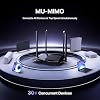 Tenda AC1200 Smart WiFi Router, High Speed Dual Band Wireless Internet Router with Smart APP, 4 x 100 Mbps Fast Ethernet Ports, Supports Guest WiFi, Access Point Mode, IPv6 and Parental Controls(AC6)