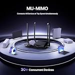 Tenda AC1200 Smart WiFi Router, High Speed Dual Band Wireless Internet Router with Smart APP, 4 x 100 Mbps Fast Ethernet Ports, Supports Guest WiFi, Access Point Mode, IPv6 and Parental Controls(AC6) - Image 4