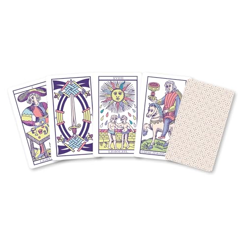 Cartomancie Coffret Minis Jeux Dusserre Tarot De Marseille Et Oracle Belline - vue 8