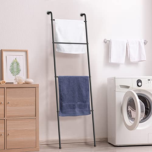 Abq Blanket Ladder Outdoor Towel Rack For Pool thumb #2