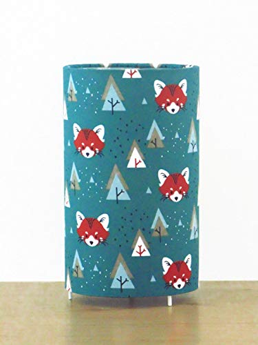 Lampe Tube Pandas Roux Luminaire Taille Personnalisable Lampe Chevet Lampe D Appoint Idee Cadeau Noel Naissance Chambre Bebe Amazon Fr Handmade