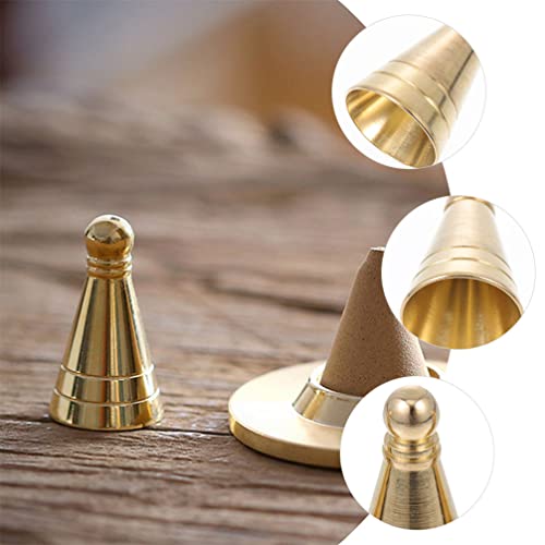 Homoyoyo 5 Unidades Molde De Incenso De Torre De Latão Kit Para Fazer Cone De Incenso Ferramenta De