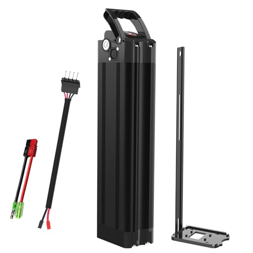 YASCO 48V 13Ah Ebike batteria al litio rimovibile con caricatore,