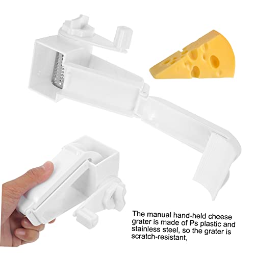 Rallador giratorio manual para queso VALICLUD blanco miniatura 3
