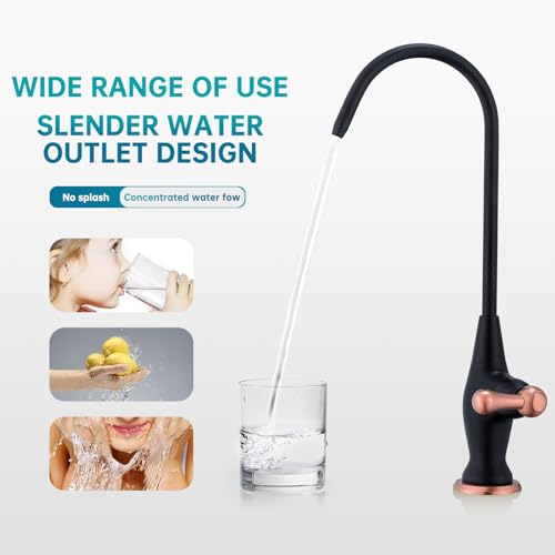 Image of Sink Drinking Water Faucet,Stainless Steel Sink Water Filter System, Suitable for Most Reverse Osmosis or Water Filtration Systems, Reverse Osmosis Faucet for Kitchen Bar