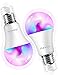 Produktbild Smart Alexa Lampe, Maxcio Wifi Led Glühbirne, [9W E27], Kompatibel mit Amazon Alexa und Google Home, Fernsteuerung via App, Timing Funktion, Buntes und Dimmbares Licht, 8 Szene-Modus - 2 Packs