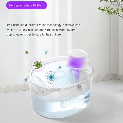 Dispensador de agua para gatos recargable y silencioso para interior 8