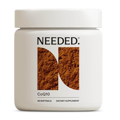 Needed. CoQ10 200mg Supplement - Ubiquinol 200mg for Women and Men – Coenzyme Q10 Preconception Health Supplement