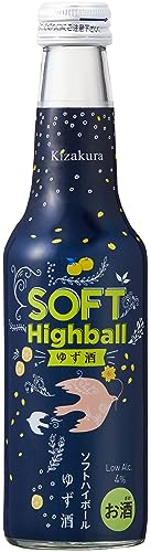 黄桜 ソフトハイボール ゆず酒 235ml × 1ケース / 12本