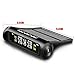 PUXING Solar Powered Wireless Tire Pressure Monitoring System, with 4 External Sensors, IP67 Waterproof, TPMS Solar Powered, LCD Digital Color Screen, Tire Monitor for Car, Truck, SUV