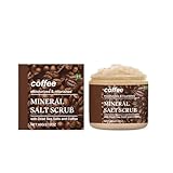 Crema Exfoliante Corporal,Body Scrub de Sales para Nutrir la Piel,Exfoliante Body Scrub,Nutre en Profundidad y Suaviza la Piel Seca