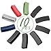 Keweni 10 Pcs Anneau Sécurisé Compatible avec Les Bandes de Bracelet Garmin Forerunner 220/230/235/620/630 Smartwatch, Boucle de Bracelet en Silicone de Remplacement,