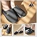 Mishansha Zapatillas de Casa Hombre Pantuflas Invierno Hombres Memory Foam CáLido Antideslizantes Interior Al Aire Libre Zapatilla de Estar Negro 42 Imagen de Mishansha Zapatillas de Casa Hombre Pantuflas Invierno Hombres Memory Foam CáLido Antideslizantes Interior Al Aire Libre Zapatilla de Estar Negro 42