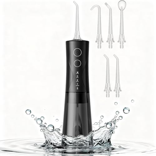 Portable Water Flosser for Teeth Pick - Cordless Electric Oral