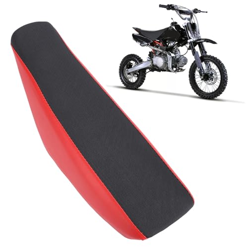 Siège de moto plat en mousse rouge pour motocross XR50 dirt pit bike