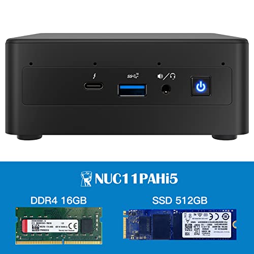 Intel NUC, Intel NUC 11 Mini PC, Canyon NUC11PAHi5,(16GB RAM +