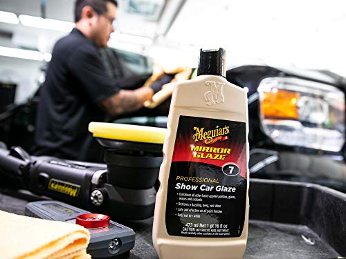 Meguiar's M0716 Mirror Glaze Show Car Glaze, Exceptional Polish Restores A Deep Wet Shine - 16 Oz Bottle #TOP3