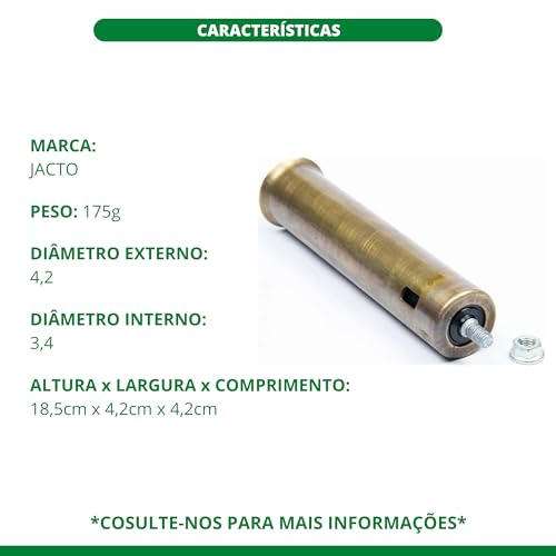 Cilindro Completo Reposição Jacto Pjh + Jogo De Êmbolos E Espaçador Para Pulverizador Costal Bomba A