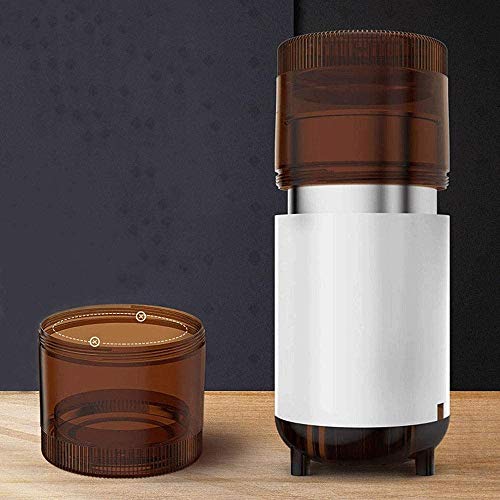 JRZTC Molinillo de café eléctrico portátil Hoja de Acero Inoxidable y Molinillo de café para Especias, Pimienta, Hierbas… - Imagen 4